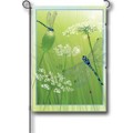 Dragonfly Garden flag